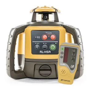 Topcon RL-H5A Self-Leveling Laser PS.DB2 Kit with LS-80L Receiver, Measuring Rod 10ths and Tripod –  - view 4