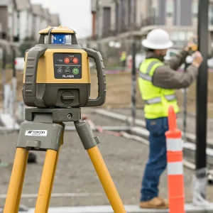 Topcon RL-H5A Self-Leveling Laser PS.DB 1021200-49-K1 with LS-80X Receiver, Measuring Rod 10ths and  - view 3