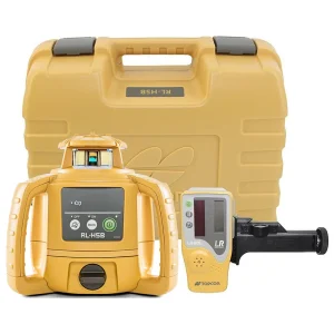 Topcon RL-H5B Self-Leveling Laser PS.DB2 Kit with LS-80L Receiver, Grade Rod TENTHS and Tripod- 1021 - view 2