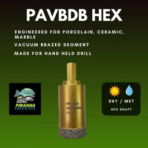 PAVBDB Hex Drill Bits | 3/16″ - view 2