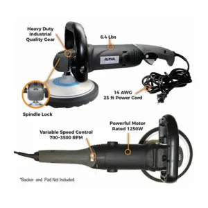 Alpha Tools Variable Speed Rotary Polisher - view 4