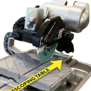 Pearl VX10.2XLPROKIT 10″ Professional Tile Saw with Stand - view 3